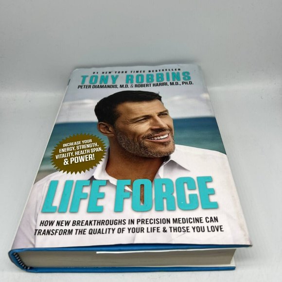Life Force: How New Breakthroughs in‎ Precision ...Tony Robins Book Hardcover - Picture 5 of 10